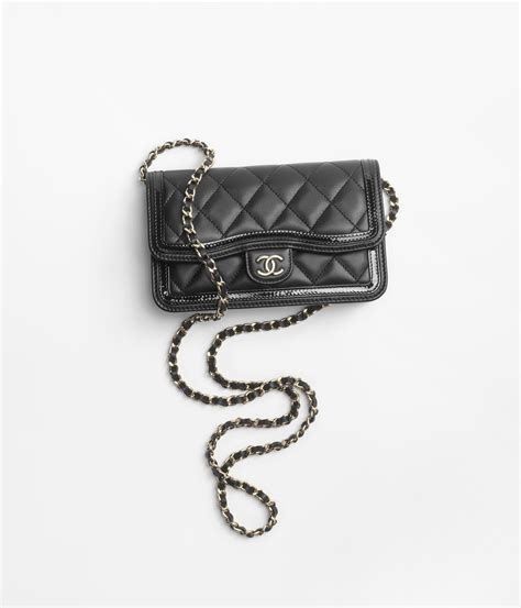 chanel phone holder 2015|flap phone holder with chain.